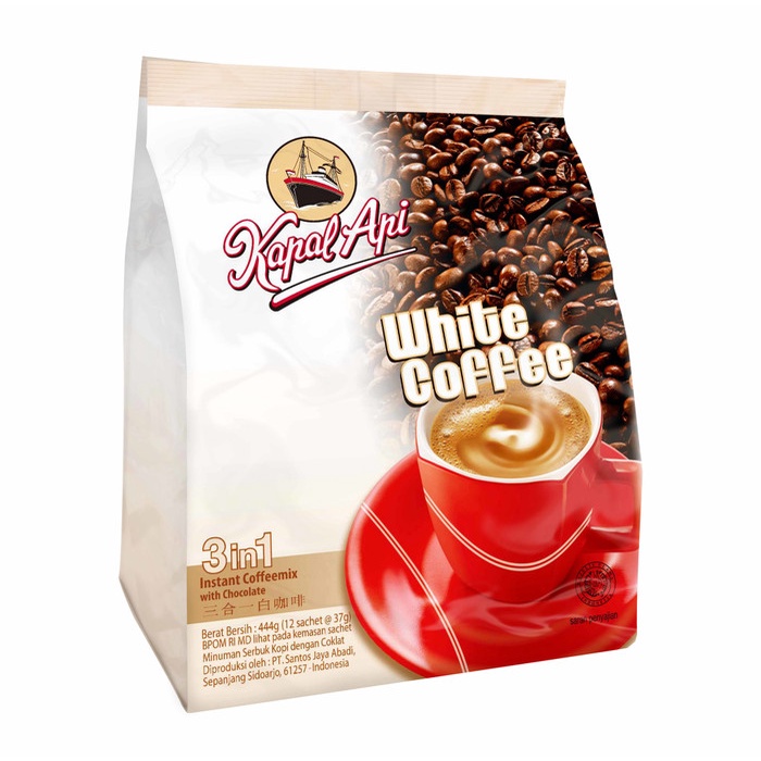 

H2J0U12J1U Kapal Api White Coffee 1 Pack (12 X 37 Gr) Hyh01Yjj