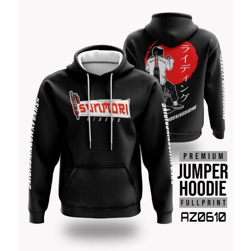 JAKET HOODIE SUNMORI JAPAN STYLE ADA SIZE S SAMPAI 3XL AZ0610 FourJersey