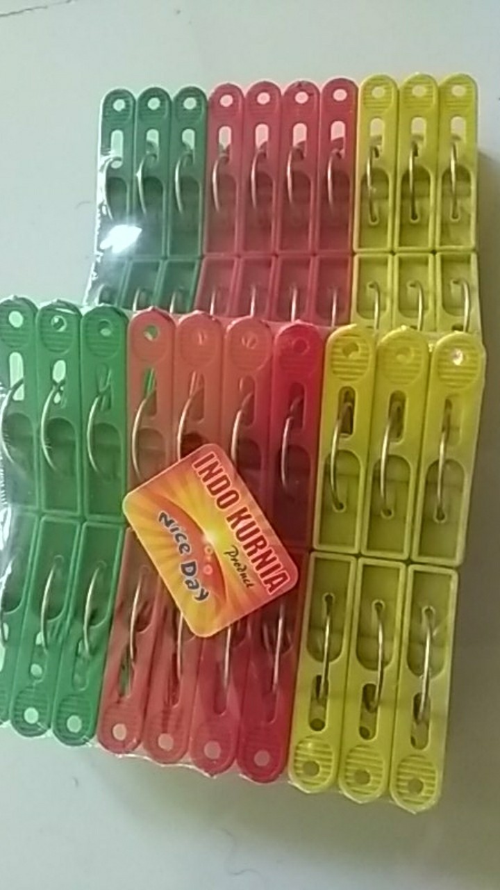 Isi 20 Buah Penjepit Pakaian