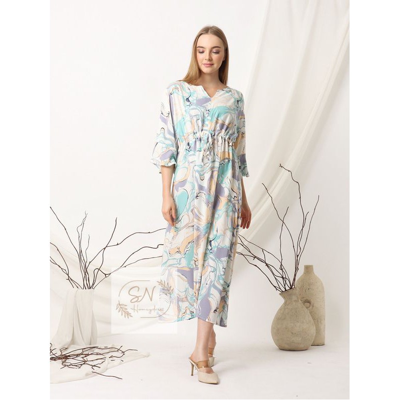 DASTER WANITA PANJANG RAYON PREMIUM - AULIA DRESS (AD05)