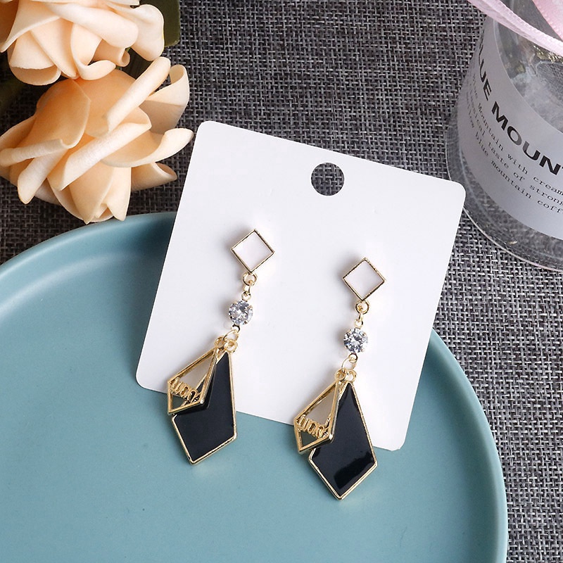 Anting Panjang Bahan 925 Silver Untuk Wanita