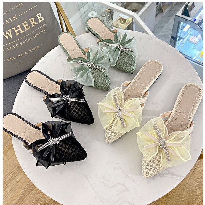 Sepatu flat import wanita/ sepatu teplek import sepatu bling wanita murah flatshoes B2007 IMPORT