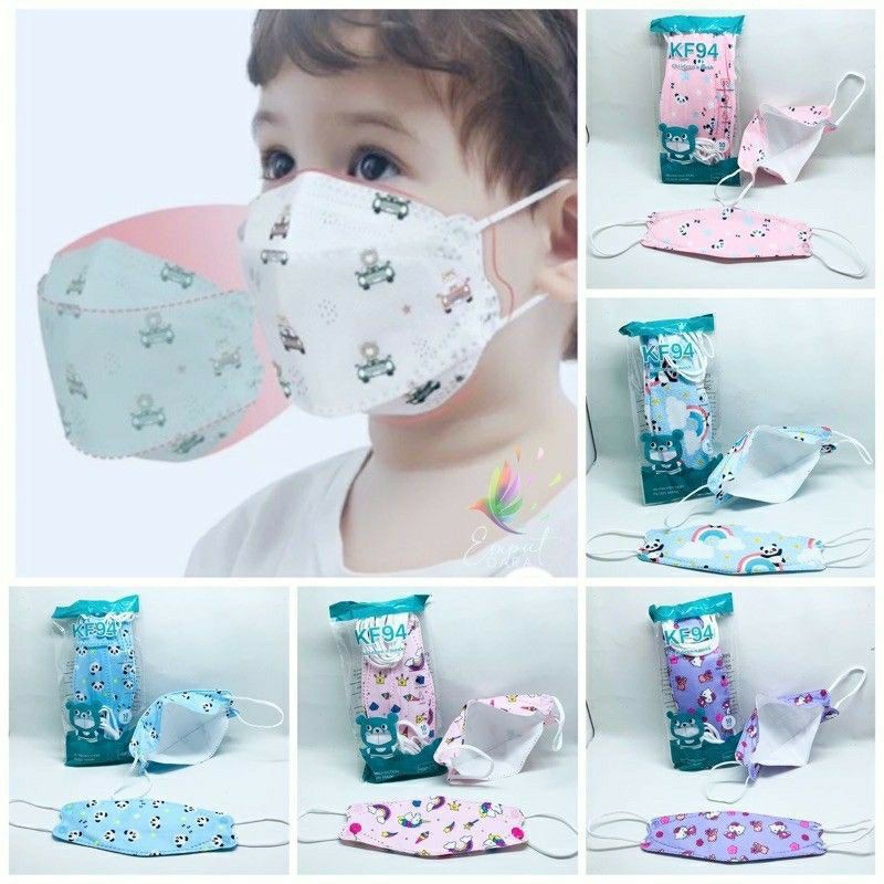 Masker Anak KF94 4Ply motif 1.pcs
