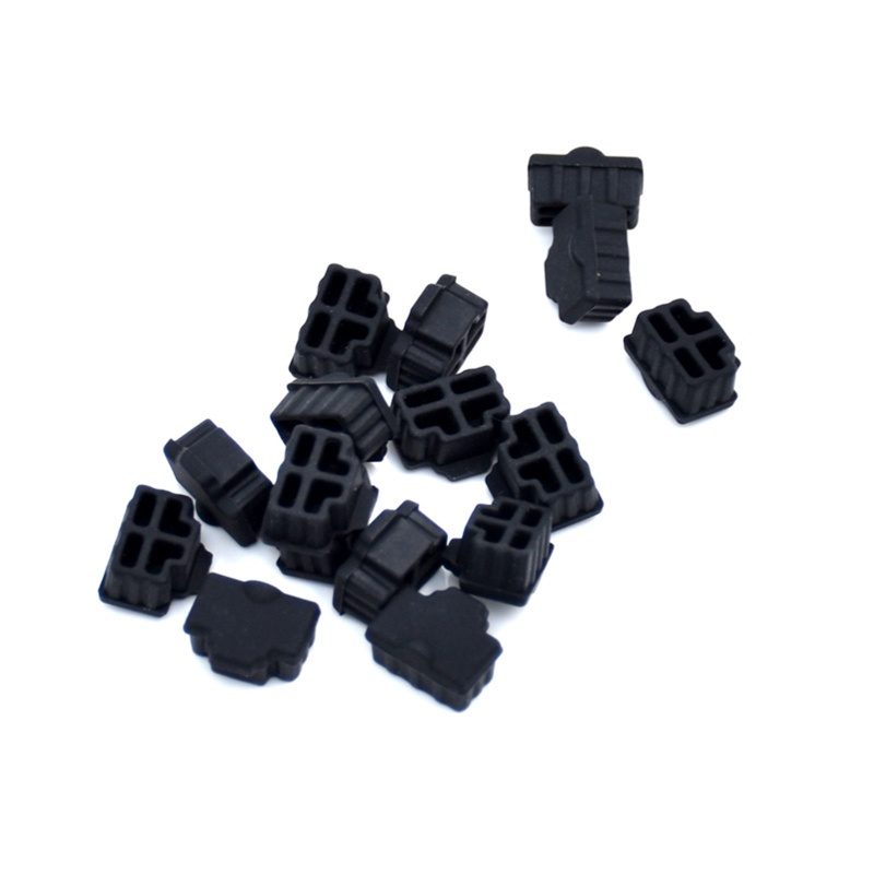 Vivi 100pcs / Lot Plug Pelindung Port Ethernet Rj45 Anti Debu Untuk Laptop / Komputer / Router Rj45