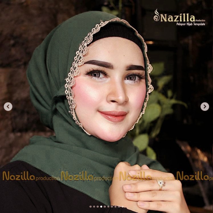 PASHMINA INSTAN RENDA TALI DIAMOND / PASHTAN MARYAM TRINITY-army