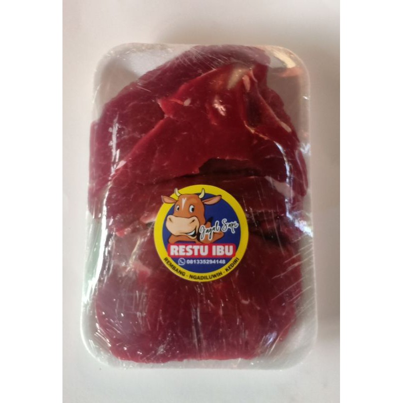 

daging sapi super kemasan 1kg