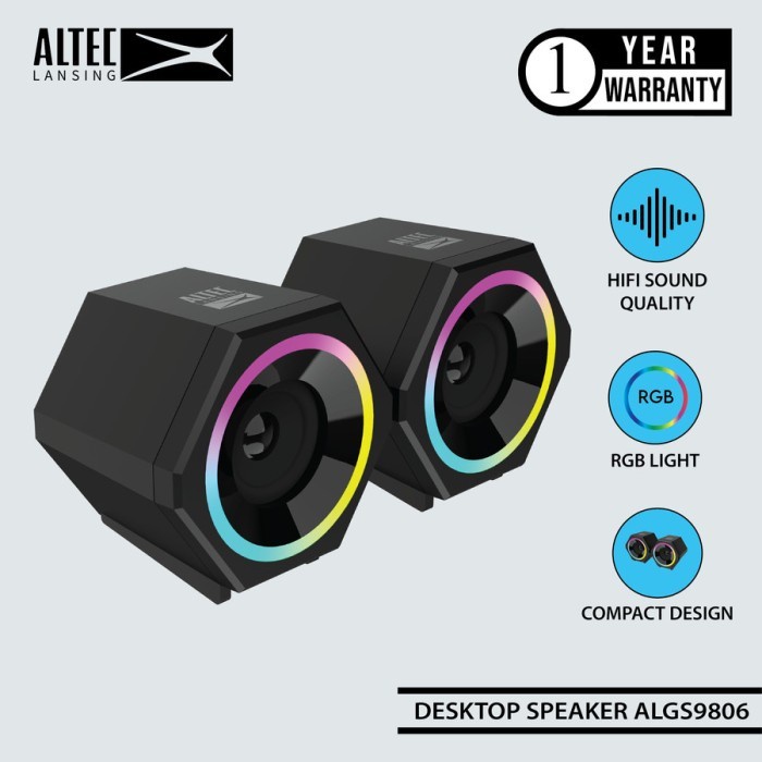Speaker Altec Lansing ALGS9806 RGB 2.0 Channel