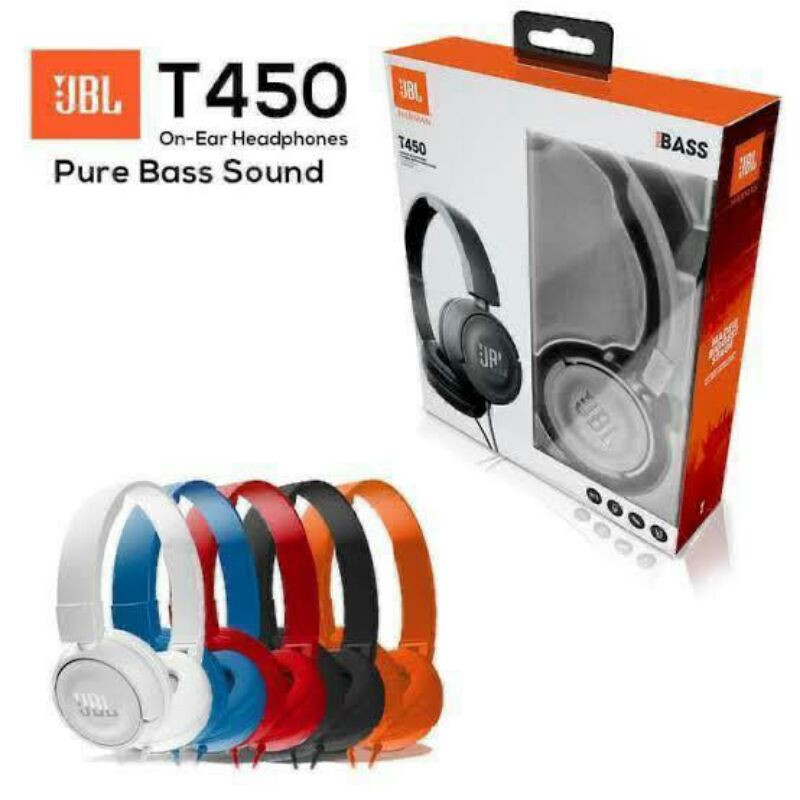 Handset JBL T450 - HEADPHONE BANDO JBL T450 SUPER EXTRA BASS JBL T450 - BC