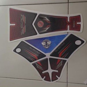 STIKER STICKER RESIN TIMBUL DECKPAD TANKPAD YAMAHA LEXI 125