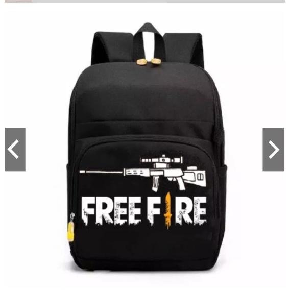 Tas Ransel Anak Sekolah Laki - Laki TK Paud Karakter Free Fire FREEFIRE