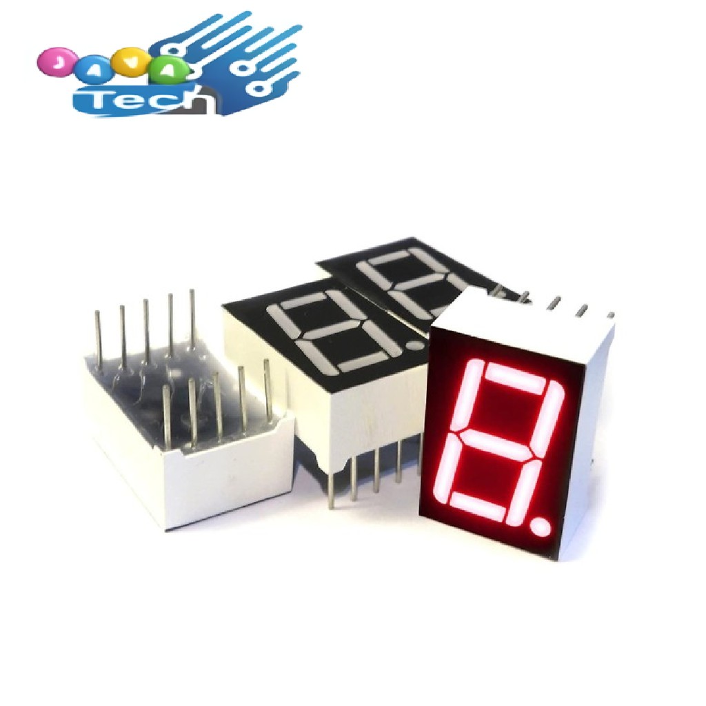 Seven Segment Display 7 Segment Merah 0.56 Inch 1 Digit