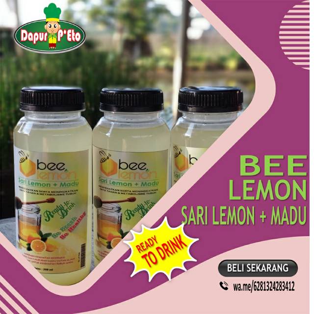 

Bee Lemon / Minuman lemon + madu