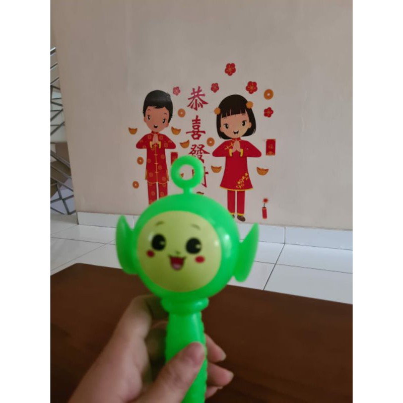 family games MAINAN TELETUBBIES BAYI LED BUNYI krincing silikon karet