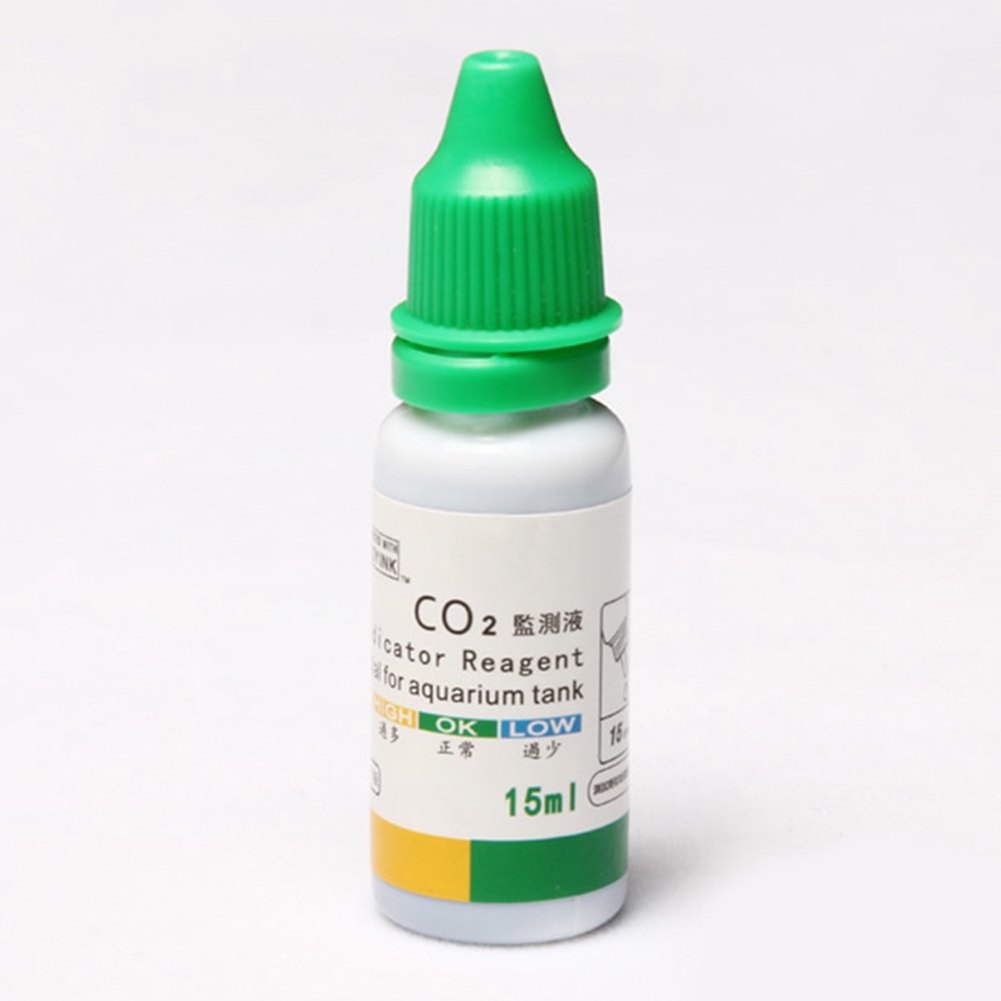 15ml Living Condition Co2 Liquid Test Aquarium Bottled Monitoring