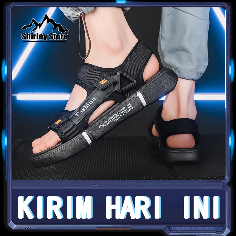 【COD &amp; Kirim Hari ini】 Sendal Gunung Pria Sendal Pria Tali Belakang Yang Bisa Sendal Kasual Pria Sepatu Sandal Pria Sendal Pria Sandal Pria Sandal Gunung Pria Sendal Cewok Kekinian Sendal Fashion Pria Sendal Pria Casual