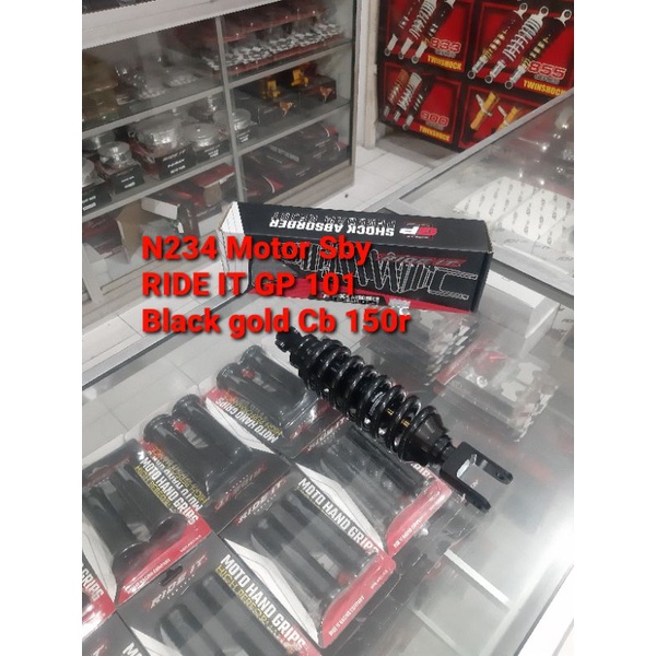 Shock Monoshock RIDE IT GP 101 Black gold Cb 150r CBR 150