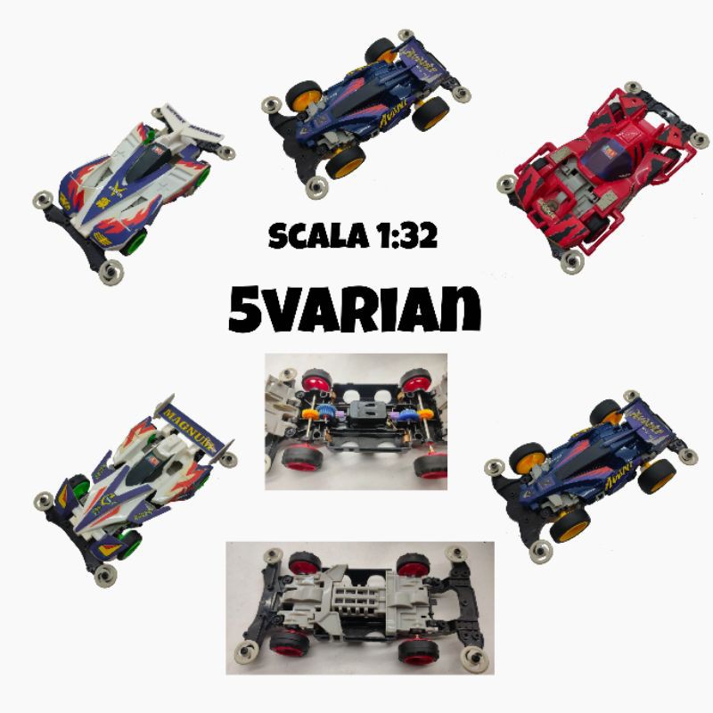 Tamiya Aoda 4WD scala 1:32 Dinamo Tengah