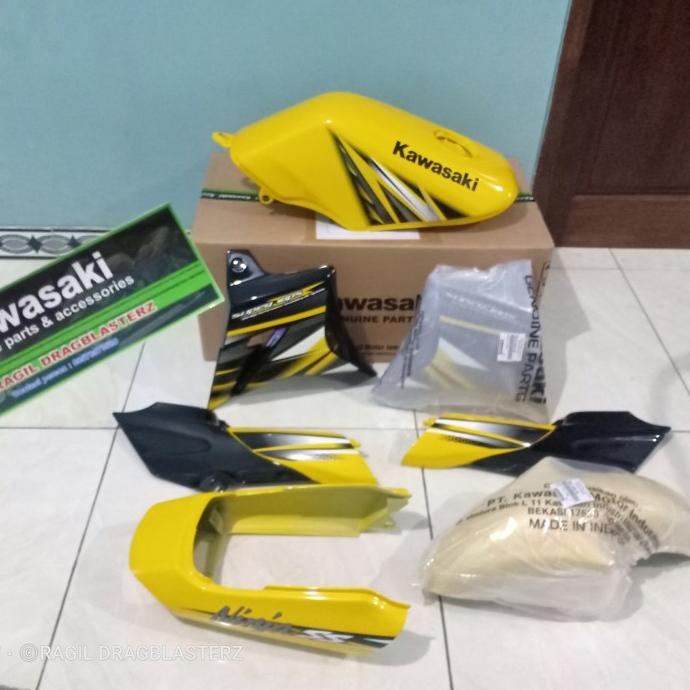 body ninja ss kuning 2013 full set original Kawasaki