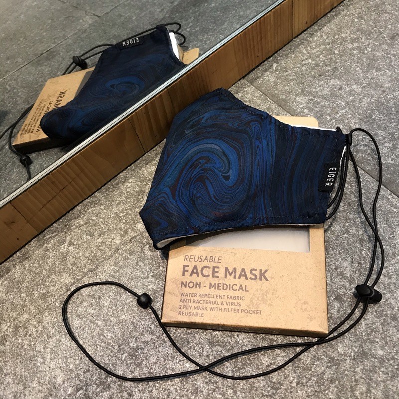 Masker dengan tali adjuster original murah