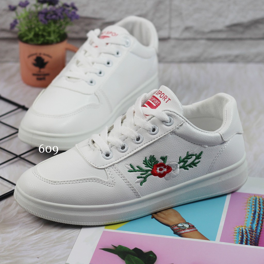 Sepatu Sneakers k609 wanita import realpict
