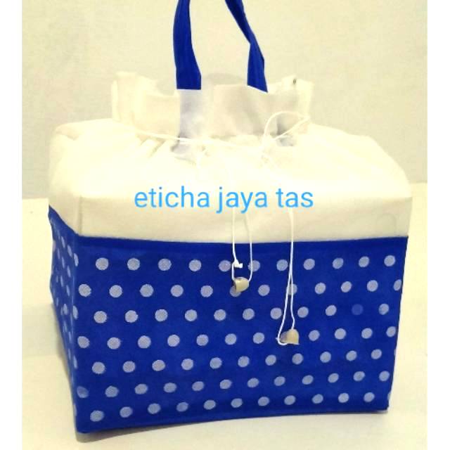 Tas hajatan serut polkadot 22