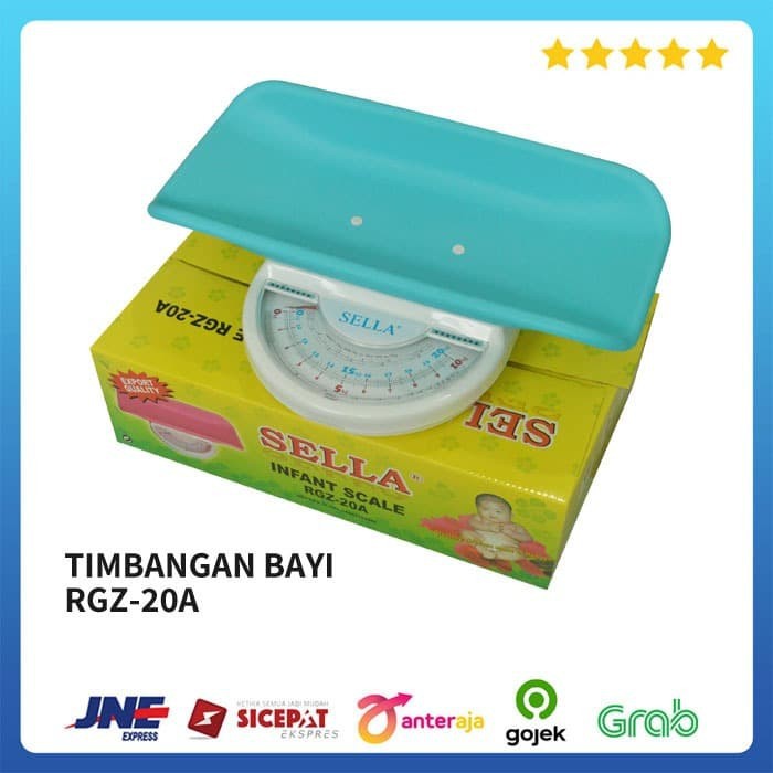 TIMBANGAN BAYI SELLA RGZ-20AS MANUAL  - TIMBANGAN BERAT BADAN BAYI