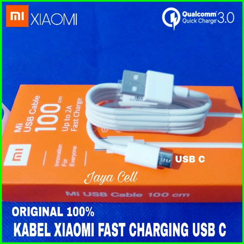 Kabel Data Xiaomi Mi Note 2 Mi 5 Pro 6 Original 100% Fast Charging