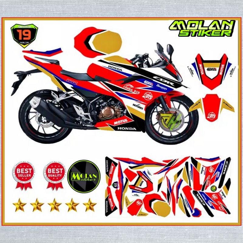 Decal Sticker Striping Variasi Fullbody Honda Cbr 150 R Facelift 2017 2019 3 Shopee Indonesia