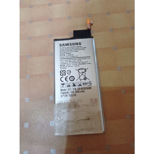 Baterai Samsung S6 EDGE Original Copotan