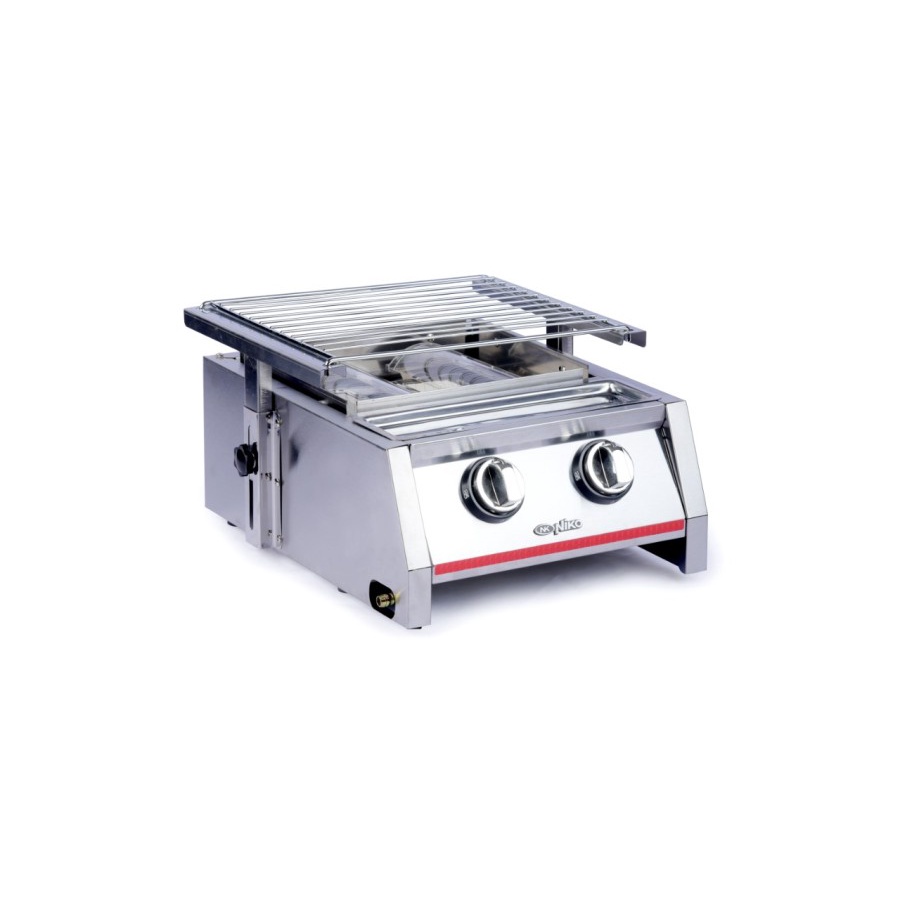 Niko Kompor Gas Pemanggang NK-GR2 Gas Grill Stove NKGR2 BBQ Grill 2 Tungku NK GR2