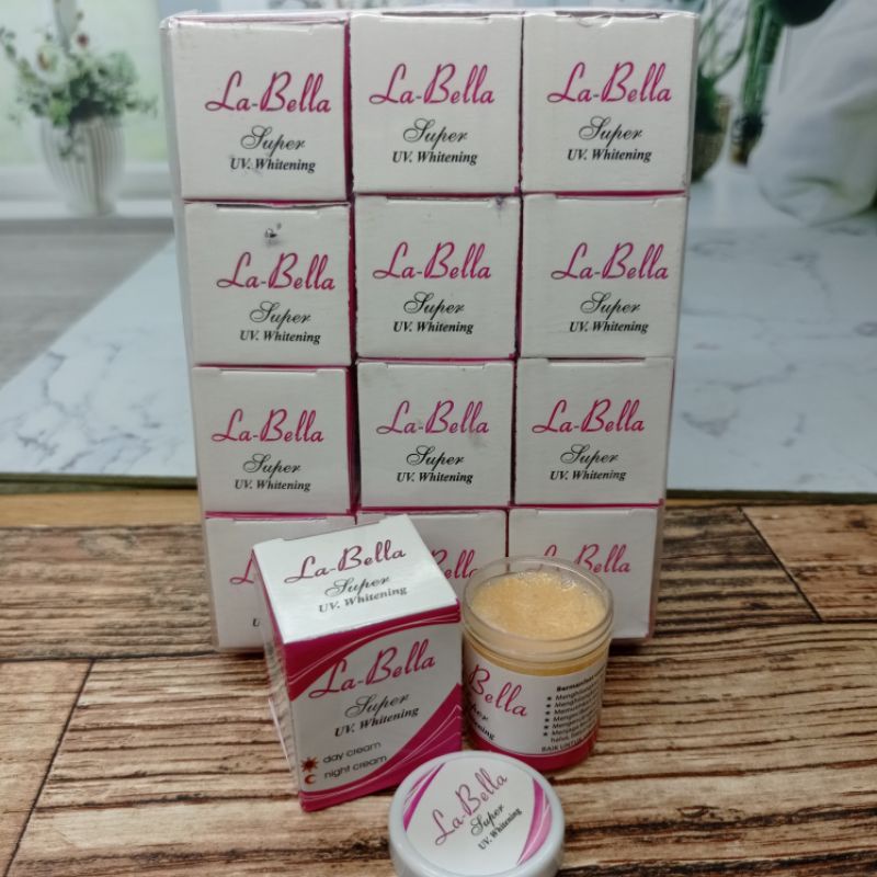 Lusinan 12 Pcs Cream Labella Super Siang Malam