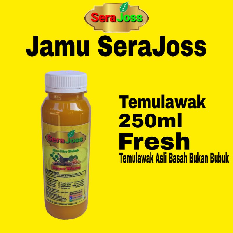 

Jamu Temulawak Serajoss 250ml