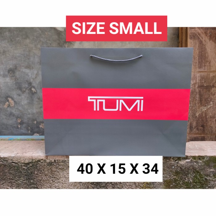

✨ BISA COD ✨ T U M I PAPER BAG ORIGINAL SMALL / PAPER BAG TUMI ORIGINAL SMALL