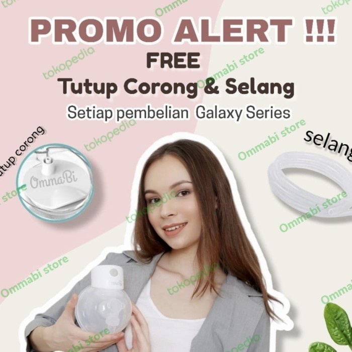 [MURAH] [COD] Pompa asi handsfree ommabi galaxy - Galaxy plus 24