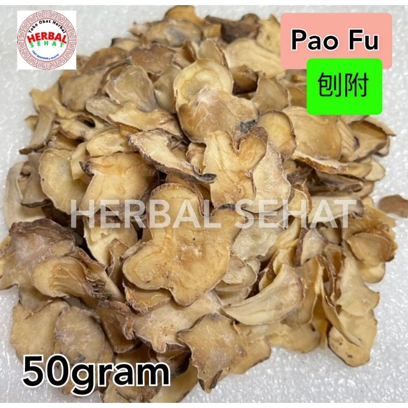 

Pao Fu Pian 50 Gram 刨附片 Aconitum Carmichaeli