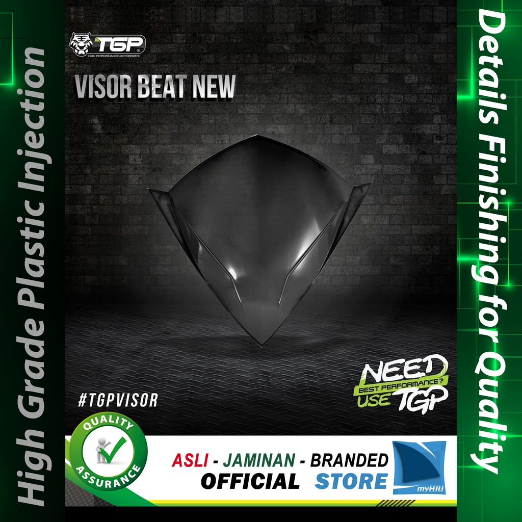 Visor Pelindung Angin HONDA Beat New / Injection - Trendy Wind Shield TGP