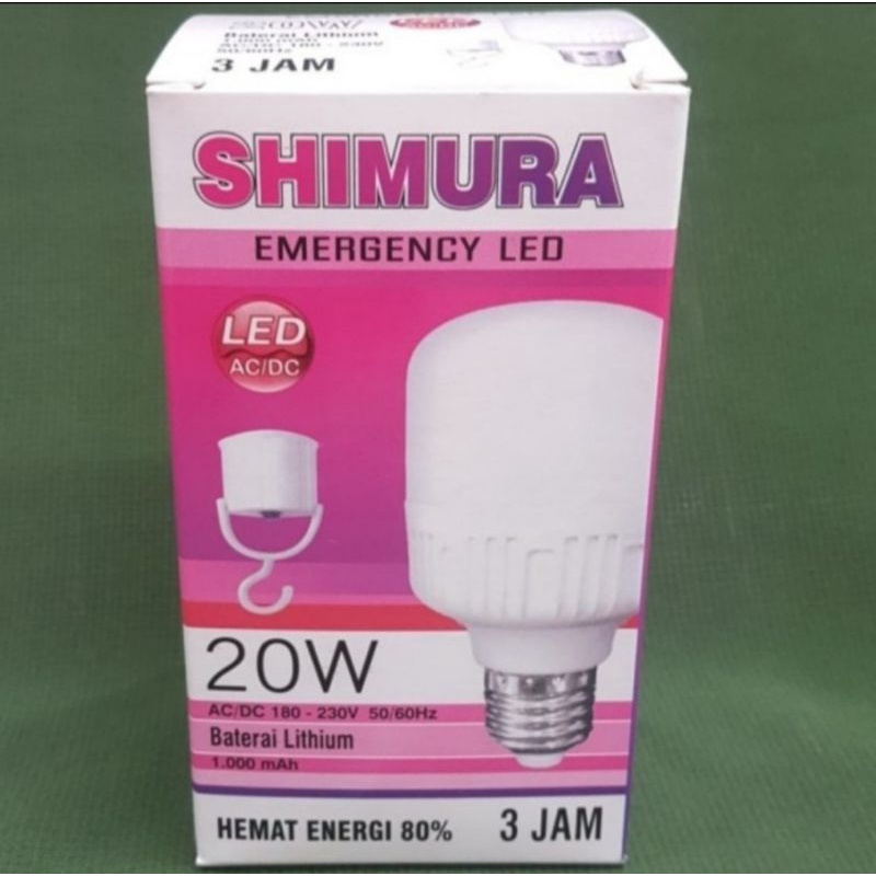 Bohlam Lampu Emergency / Magic Lamp 20W SHIMURA