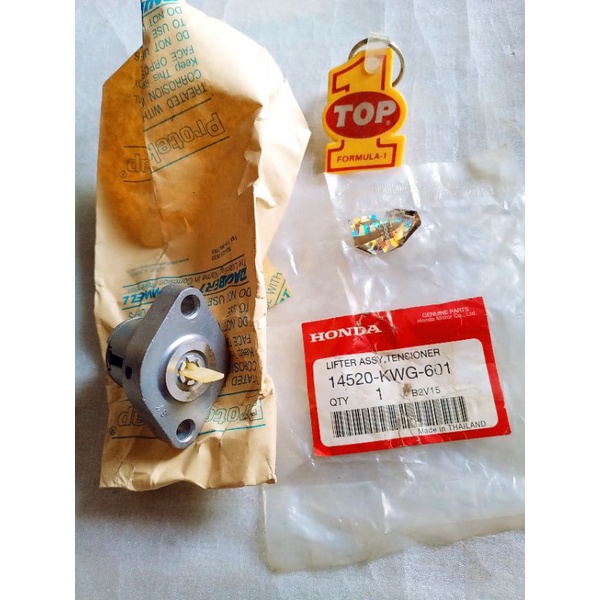 14520-KWG-601 Tensioner Tonjokan keteng Megapro Mono Versa Megapro monoshock Ori Original