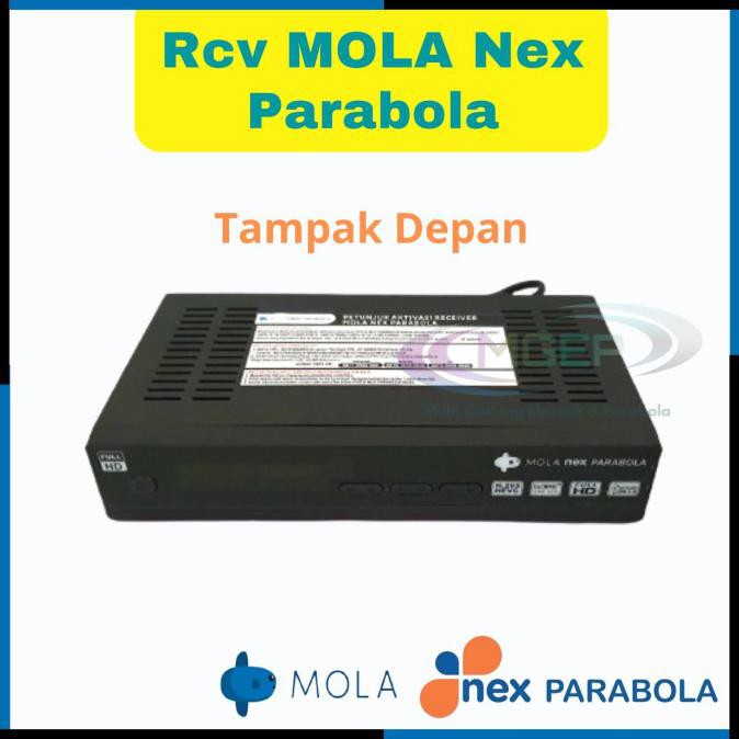 Receiver Mola Nex Parabola HItam Black