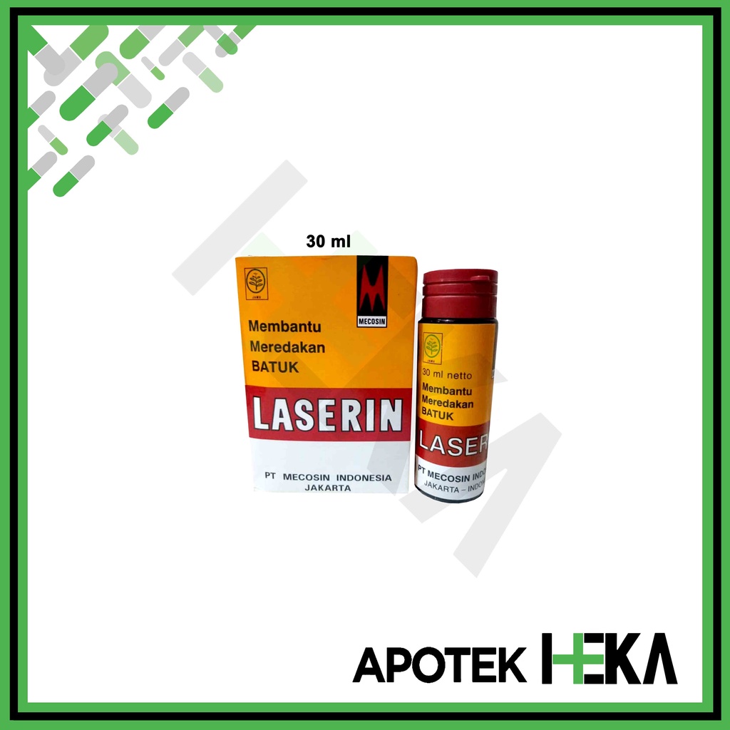 Laserin Sirup Obat Batuk - Meredakan Batuk dan Tenggorokan (SEMARANG)