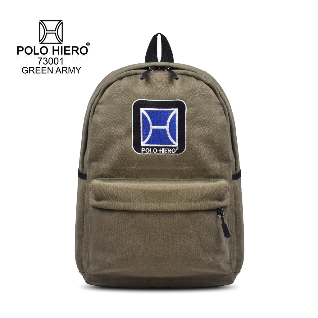 New Arrival / Tas Ransel Sekolah/ Ransel Fashion Unisex Polo Hiero 73001 / Tas pria Ransel Wanita Laptop