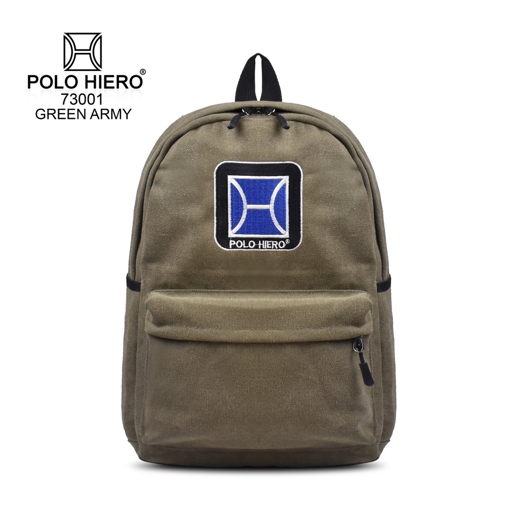 { FF } New Arrival / Tas Ransel Sekolah / Ransel Fashion Unisex Polo Hiero 73001 / Tas pria Ransel Wanita Laptop