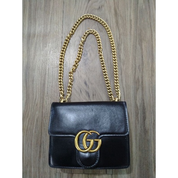 tas wanita sling bag ala gucci seken preloved second