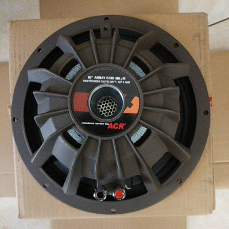 SPEAKER COMPONENT ACR FABULOUS ARRAY 6510 MK I M SPEAKER 10 INCH
