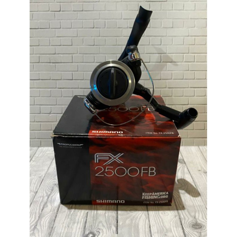 Reel shimano fx2500FB- Reel pancing berkualitas terbaik dan harga termurah