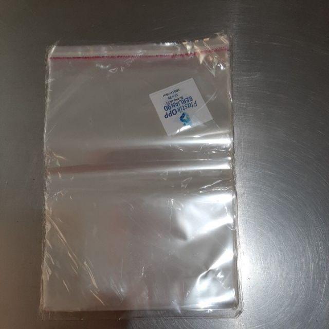 Plastik Opp Tebal 19 X 25 Cm 30 Micron (0,5) Plastik Kemasan / Plastik Undangan