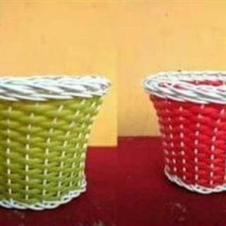 Pot anyaman rotan sintetis bunga shabby Shopee Indonesia Pot anyaman rotan sintetis bunga shabby Shopee Indonesia