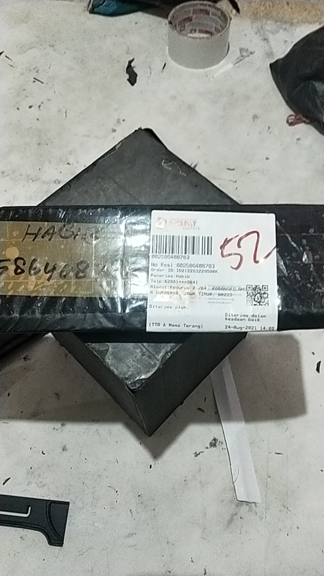 Xituo Pisau Dapur Chef Damascus Pattern 7 Inch Santoku Knife