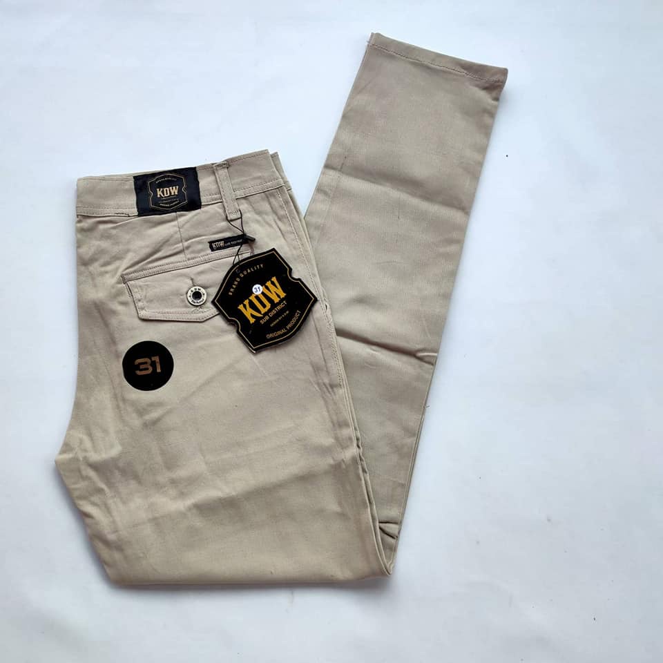 Celana KDW Original Chino Jumbo Panjang Pria Chinos Big Size Reguler Fit Ori Distro Premium