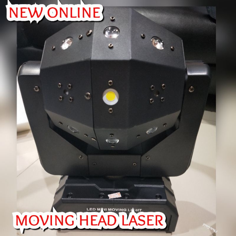 MOVING HEAD BALL LED LASER